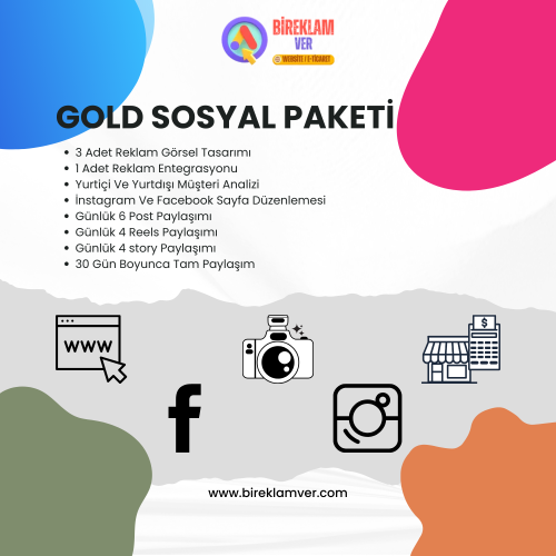 Gold Sosyal Medya Paketi